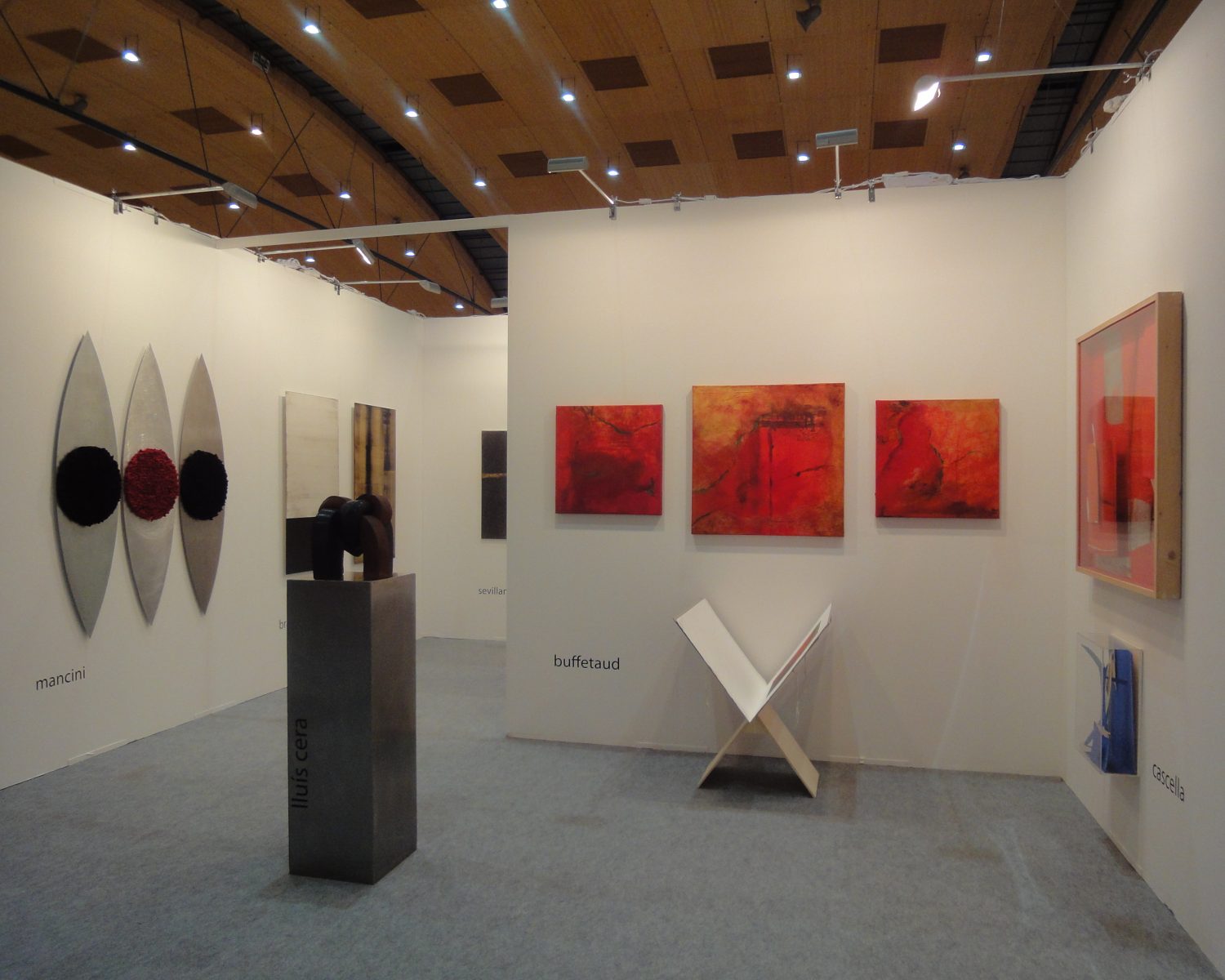 ArtKarlsruhe 2012 sur le stand d'Immaginaria Arti Visive Gallery (Firenze/ Italy)
