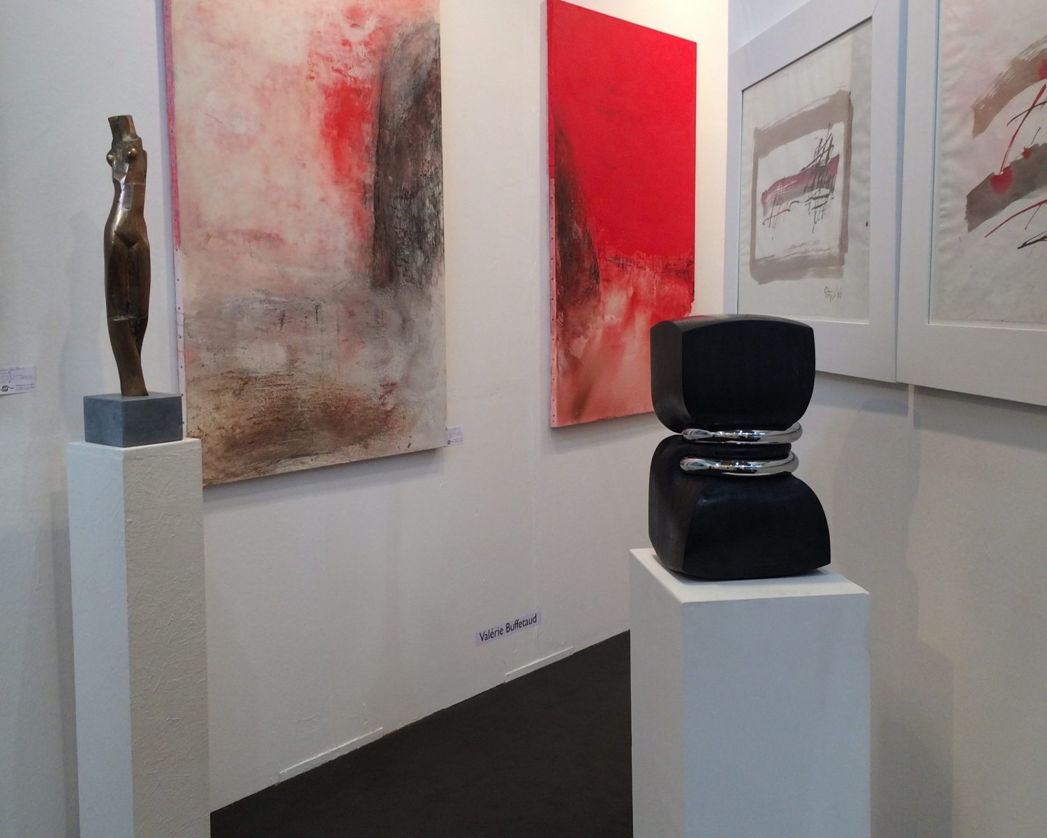 Sur le stand d’Immaginaria Arti Visive Gallery (Firenze/Italie)